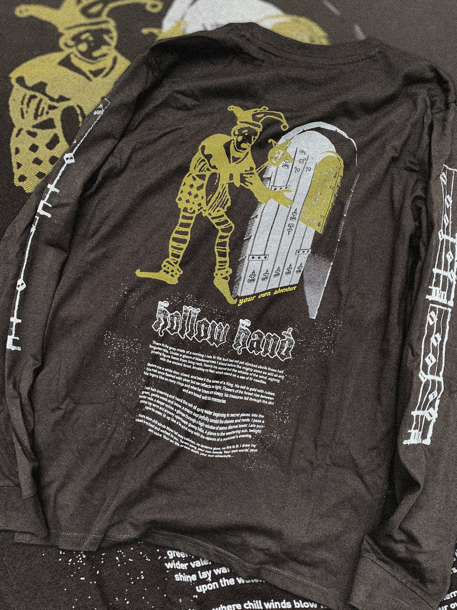 'YOUR OWN ADVENTURE' Hollow Hand Long Sleeve