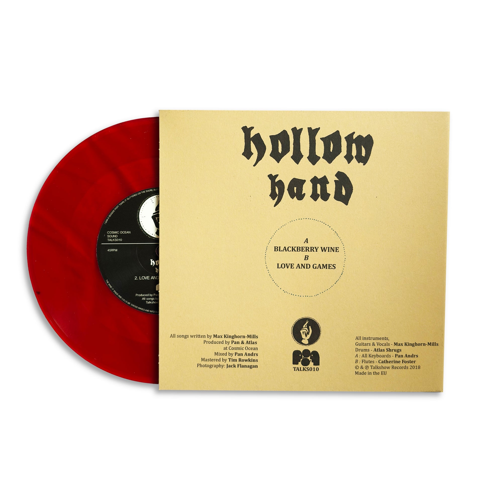 'Blackberry Wine' 7" Single (Hollow Hand)