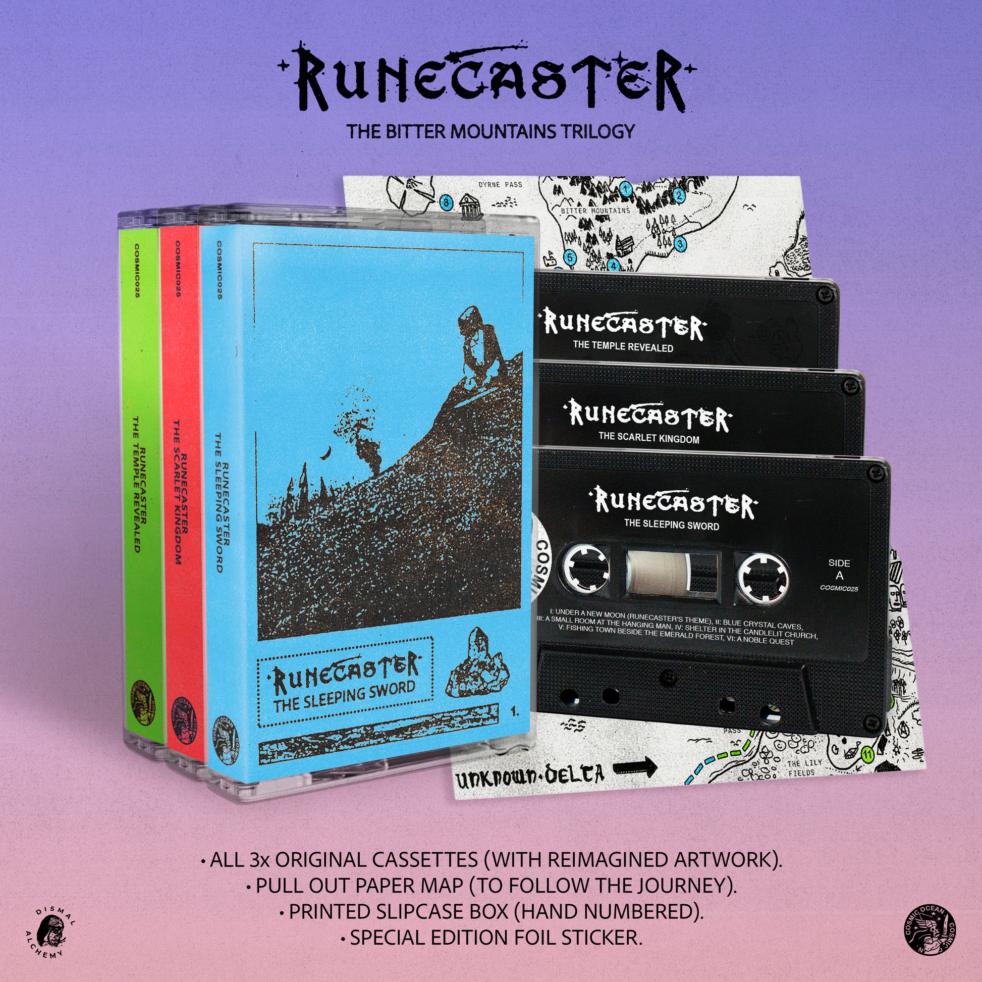 'The Bitter Mountains Trilogy' Box Set (Runecaster)