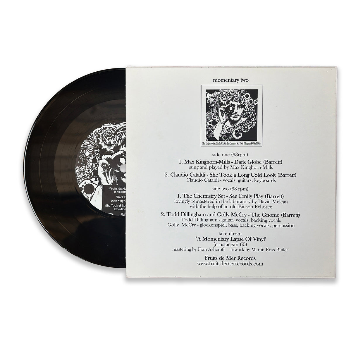 'Momentary Two' 7" Single (Hollow Hand)